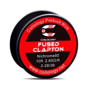 Coilology Fused Clapton NI80 Coil 2.6ohm 2-28/36 10 Feet