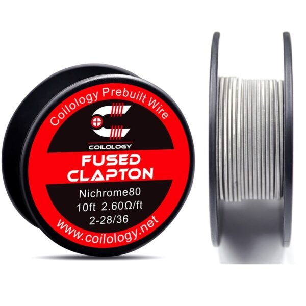 Coilology Fused Clapton NI80 Coil 2.6ohm 2-28/36 10 Feet