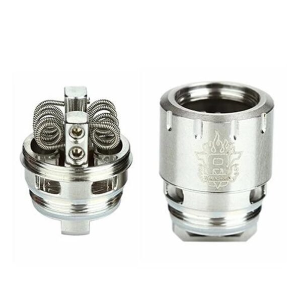 ⁦YUHETEC RBA Coil for TFV8 Baby/Tfv8 Big Baby/ V8 Baby  Atomizer - Silver⁩ - الصورة ⁦7⁩