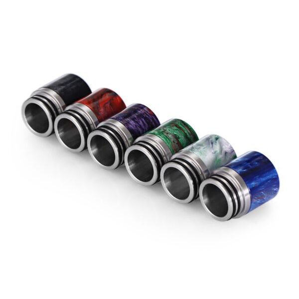 ⁦810 Drip Tip Connector Resin Wide Bore Mouthpiece⁩ - الصورة ⁦4⁩