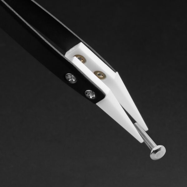 ⁦Anti-Static Stainless Steel-Ceramic Tips Tweezers⁩ - الصورة ⁦6⁩