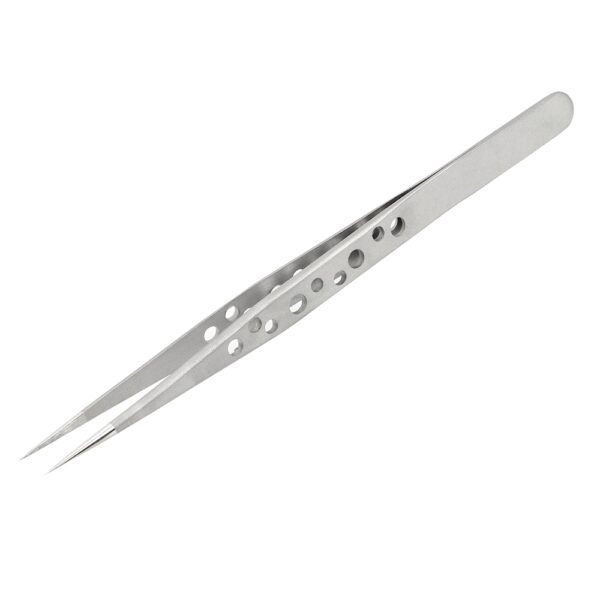 ⁦Stainless Steel Tweezers Curved Straight Tip - ملقاط - جفت⁩ - الصورة ⁦3⁩