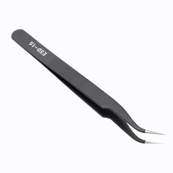 ⁦Stainless Steel Tweezer Anti-static⁩ - الصورة ⁦4⁩