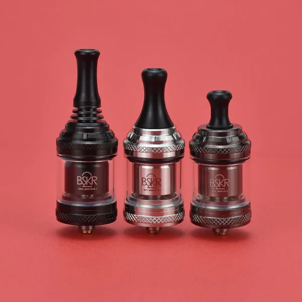 ⁦Berserker BSKR Mini V2 MTL RTA Tank 2ml/2.5ml 22mm 316SS Single Coil Rebuildable Atomizer⁩ - الصورة ⁦3⁩