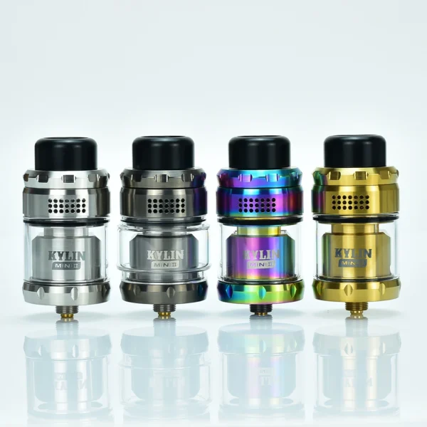 ⁦Kylin Mini V2 RTA  tank Atomizer 316ss Single Coil 3ml/5ml 24.4mm Rebuildable Tank⁩ - الصورة ⁦5⁩