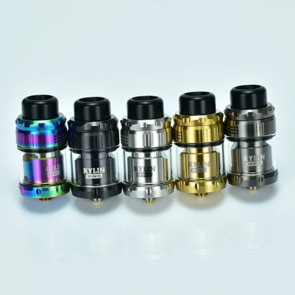 Kylin Mini V2 RTA  tank Atomizer 316ss Single Coil 3ml/5ml 24.4mm Rebuildable Tank