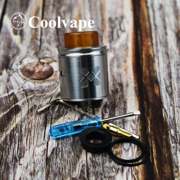 ⁦Wolf Coolvape Mesh RDA 24mm vape atomizer⁩ - الصورة ⁦4⁩