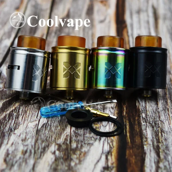 ⁦Wolf Coolvape Mesh RDA 24mm vape atomizer⁩ - الصورة ⁦6⁩