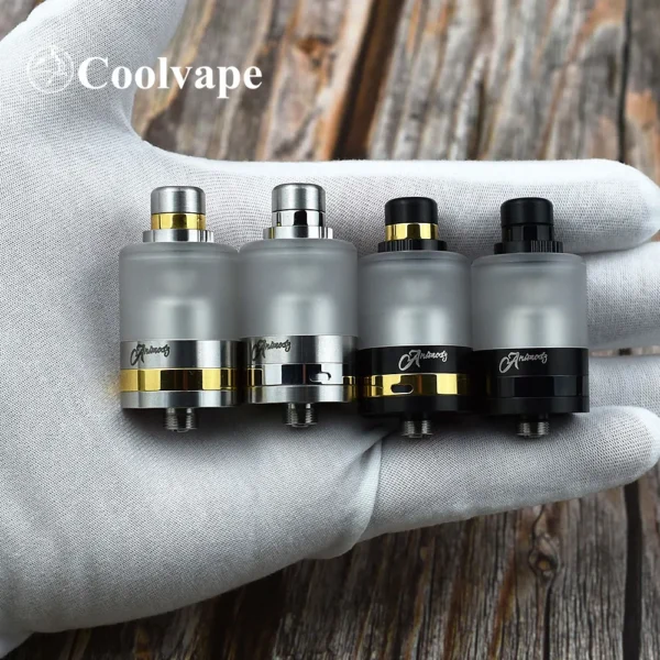 ⁦coolvape Doggystyle Bastard RTA Atomizer 22mm 3.5ml 316 stainless steel Atomizer⁩ - الصورة ⁦3⁩