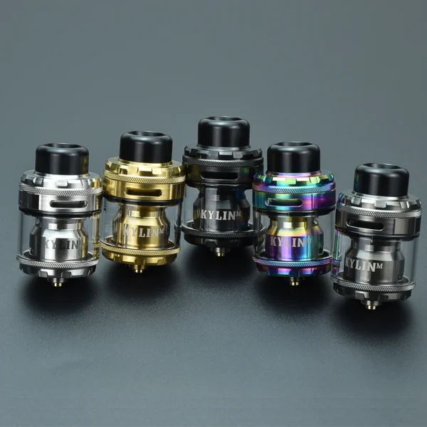 ⁦wolfcoolvape Kylin M Pro RTA Tank 6ml/8ml Top airflow 24.2mm⁩ - الصورة ⁦2⁩